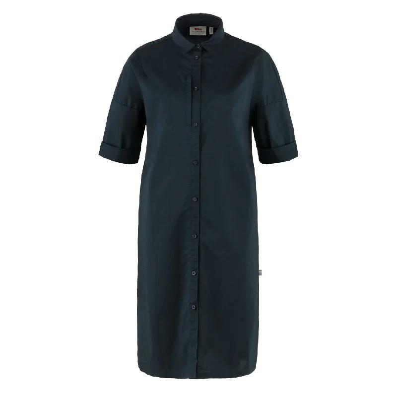 Fjallraven Womens High Coast Shade Dress Dark Navy