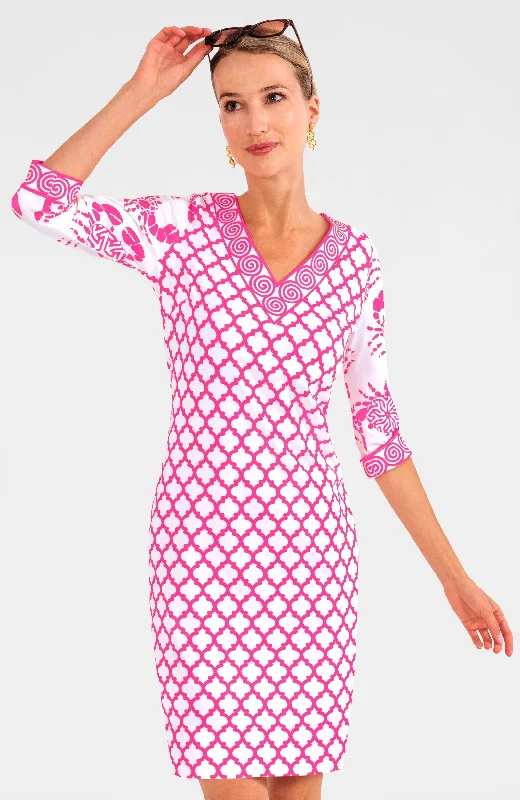 Gretchen Scott Crab Soup Dress - Pink