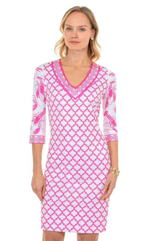 Gretchen Scott Lobster Soup Dress - Pink