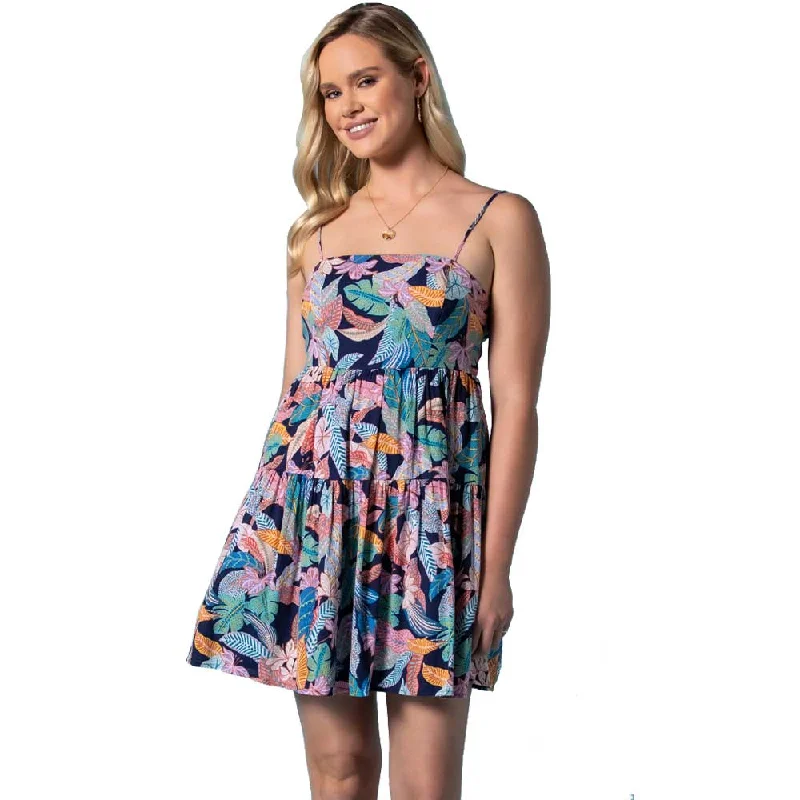 Tori Richard By The Sea Alani Dress - Navy
