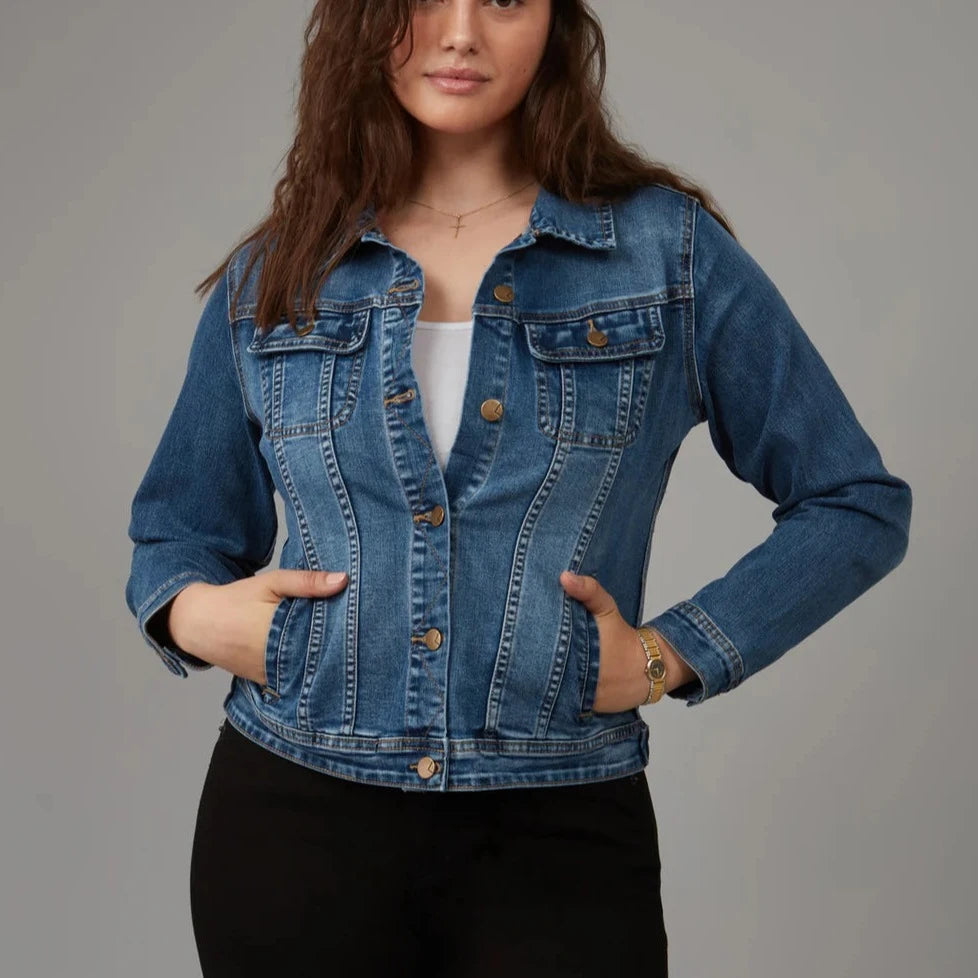 Gabriella Classic Blue Denim Jacket