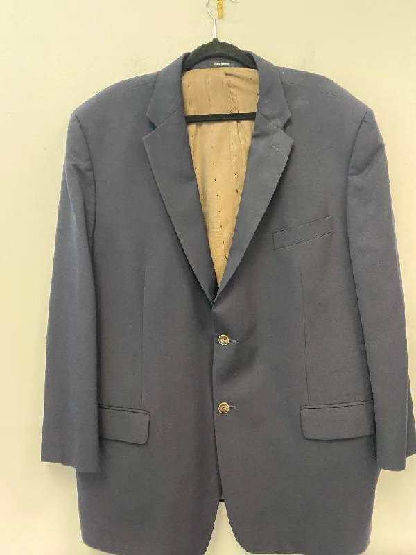 Joseph and Feiss 50L Navy Blue Suit Blazer Trim Padded Insulated