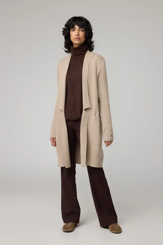 Soia & Kyo - Benela Cardigan in Hush Parka Down Jacket Wool Coat