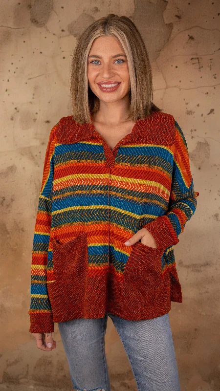 Stormi Pocket Top Trapeze Tunic Caftan