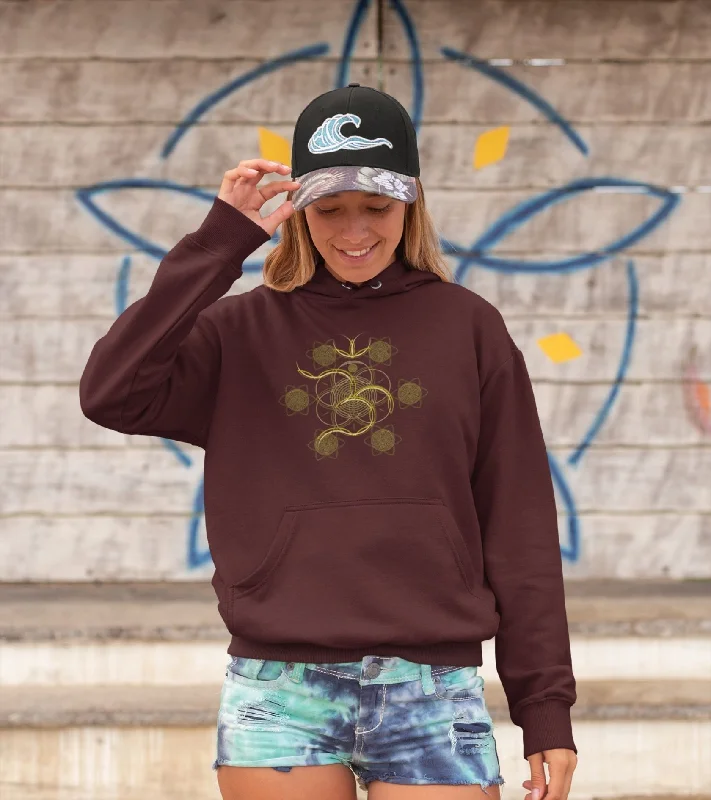 Flower of Life - OM - Unisex Hoodie - Made to order - Choice of Colours Hoodie with Hem Patch Decorative Personalized Flower of Life - OM - Unisex Hoodie - Made to order - Choice of Colours Hoodie with Hem Patch Decorative Personalized