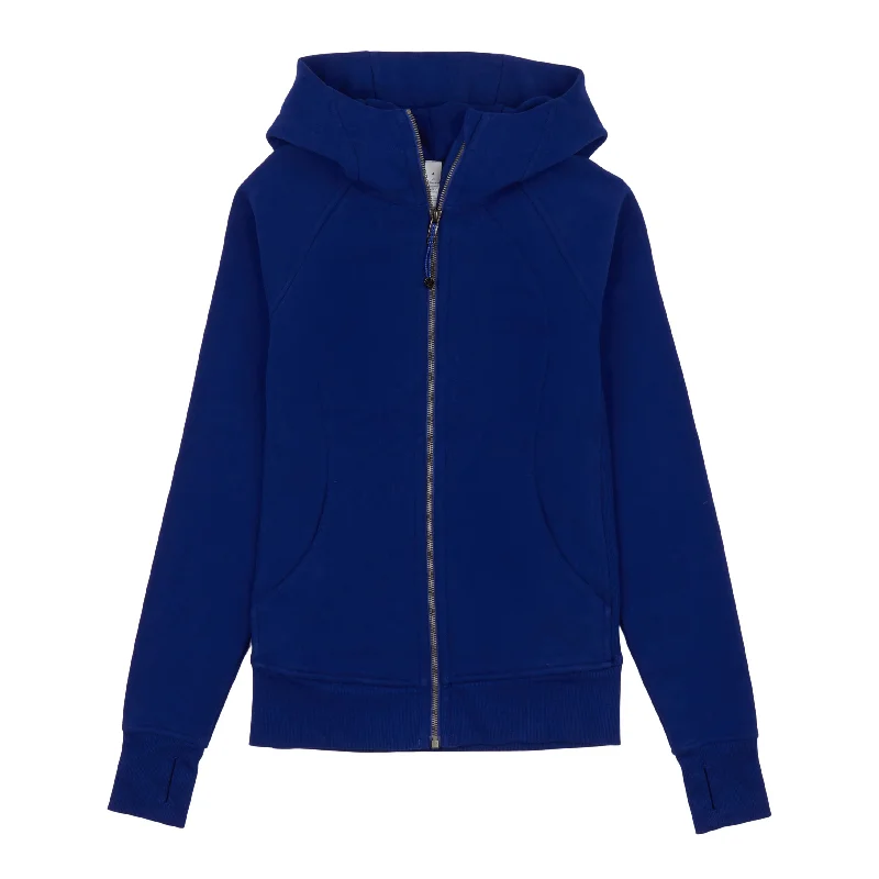 Scuba Hoodie - Resale Hoodie with Applique Textured Unique
