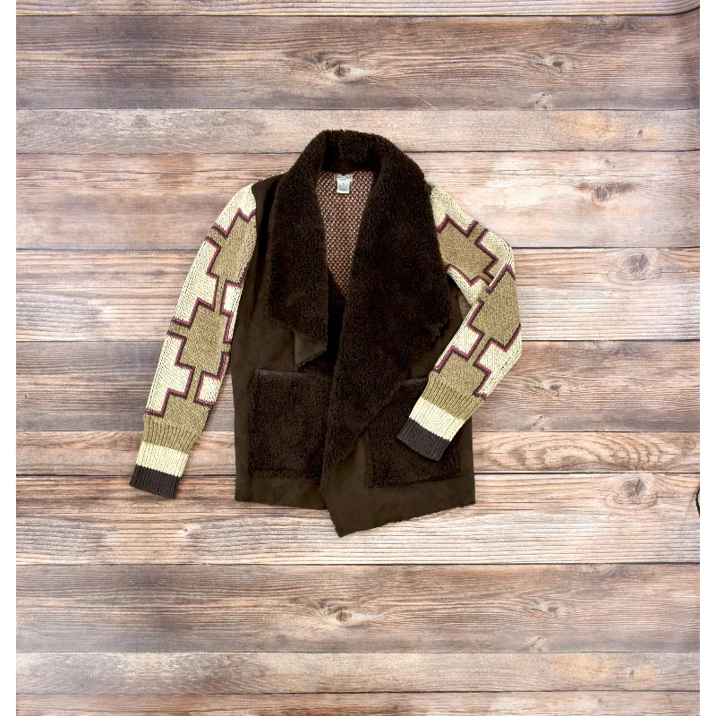 Tasha Polizzi Luna Cardigan Cotton Blend Blazer